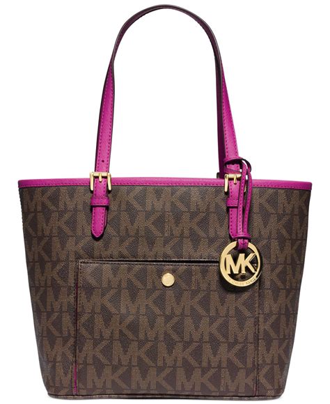 michael kors tote with front clip pocket|michael kors outlet clearance bags.